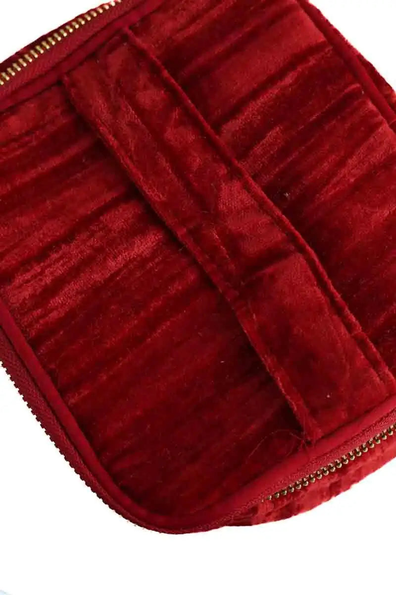 Trousse de toilette Sézane Rouge en 