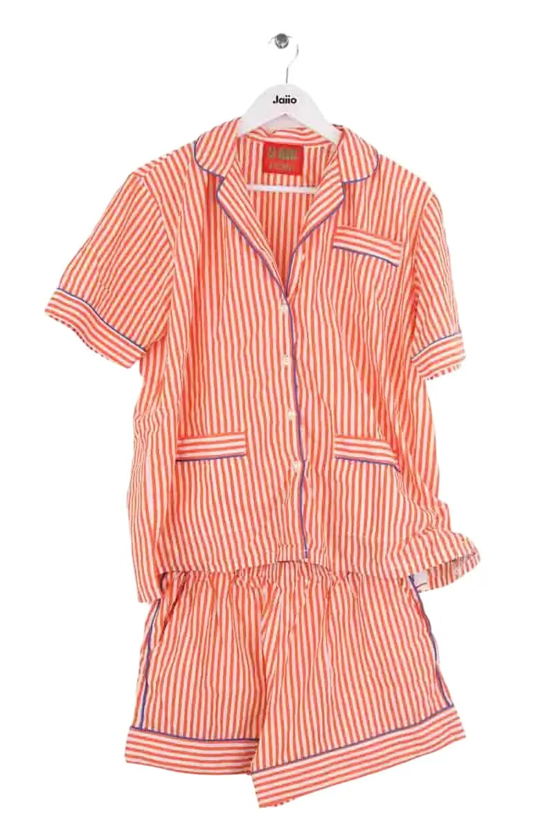 Pyjama La Veste Orange en Coton, taille L - Seconde Main