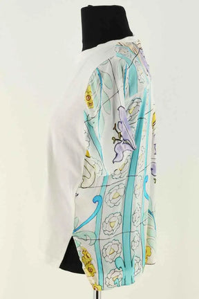 T-shirt Maje Blanc en Viscose