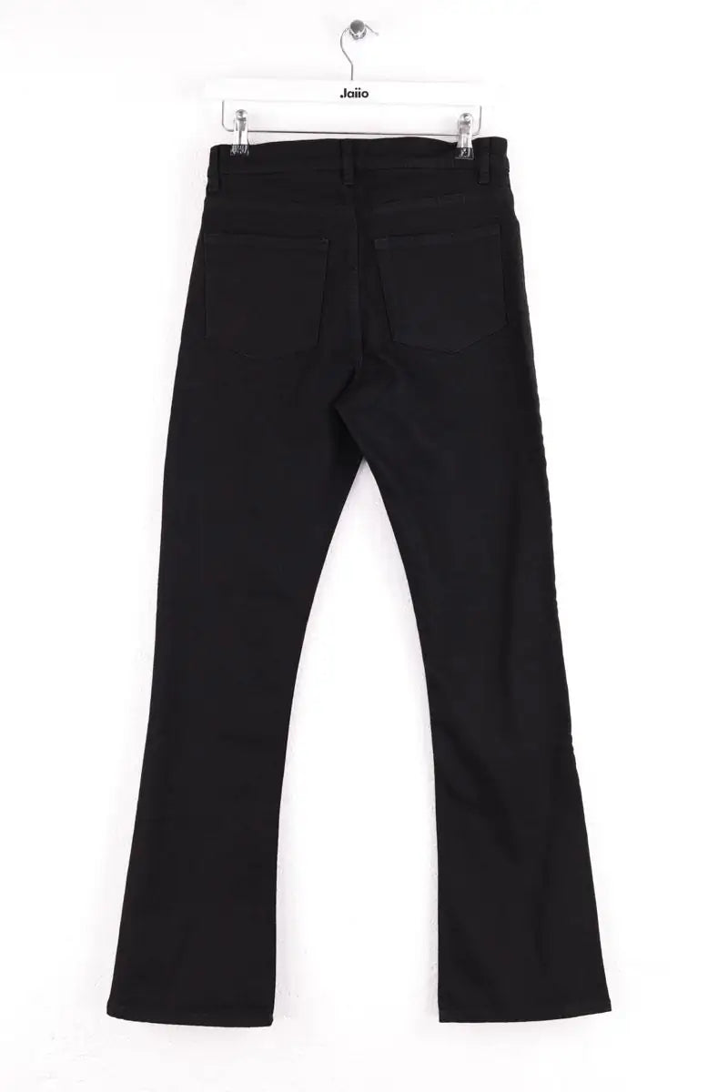 Jean droit The Kooples Noir en Coton