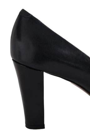 Talons Carel Noir en Cuir
