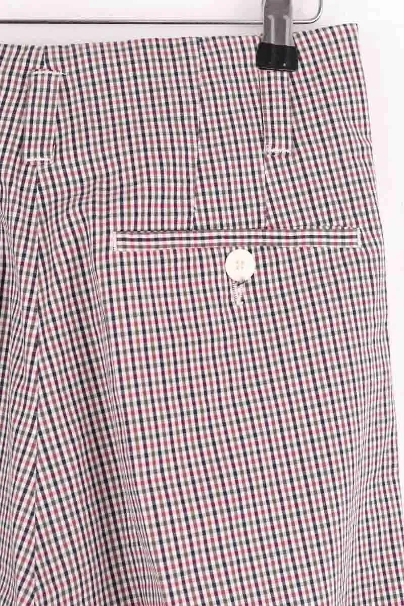 Pantalon large Momoni Marron en Coton