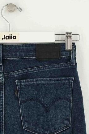Jean slim Levi's 712 Bleu en Coton