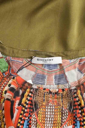 Tunique Givenchy Kaki en Soie