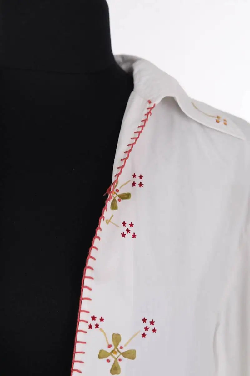Tunique Hermès Blanc en Coton