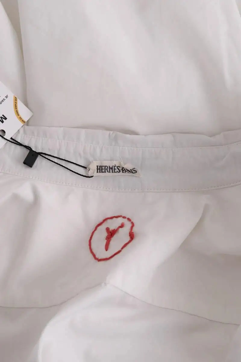 Tunique Hermès Blanc en Coton