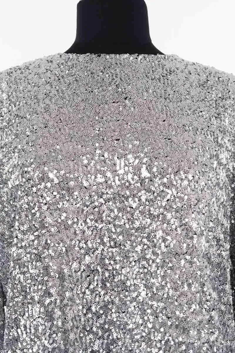 Tunique Isabel Marant Argent en Paillettes