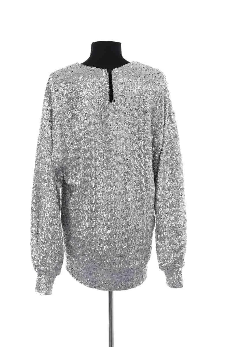 Tunique Isabel Marant Argent en Paillettes