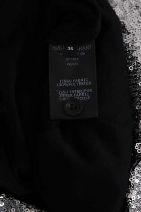 Tunique Isabel Marant Argent en Paillettes