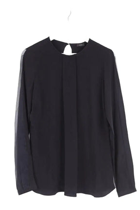 Tunique Joseph Noir en Soie, taille L - Seconde Main