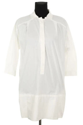 Tunique Marella Blanc en Synthétique, taille M - Seconde Main