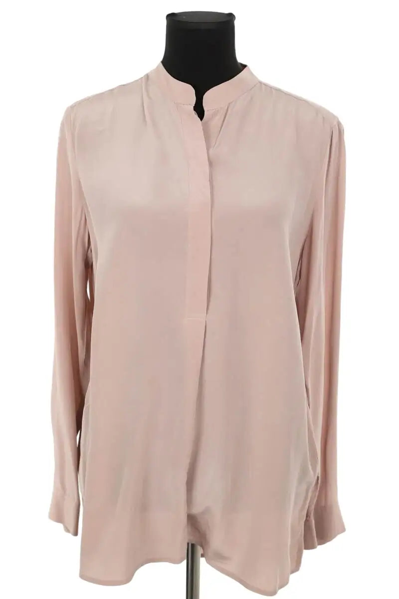 Tunique Max & Moi Rose en Soie, taille M - Seconde Main