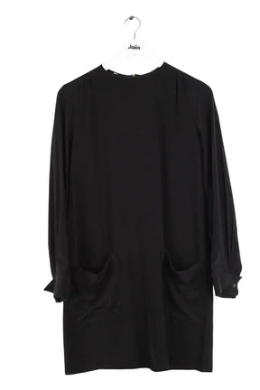 Tunique Miu Miu Noir en Soie, taille L - Seconde Main