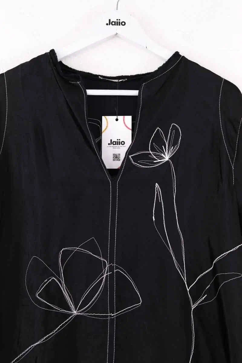 Tunique Nina Ricci Noir en Viscose