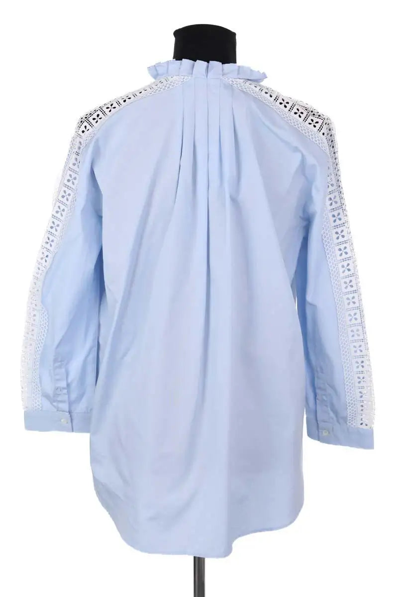 Tunique Sandro Bleu en Coton