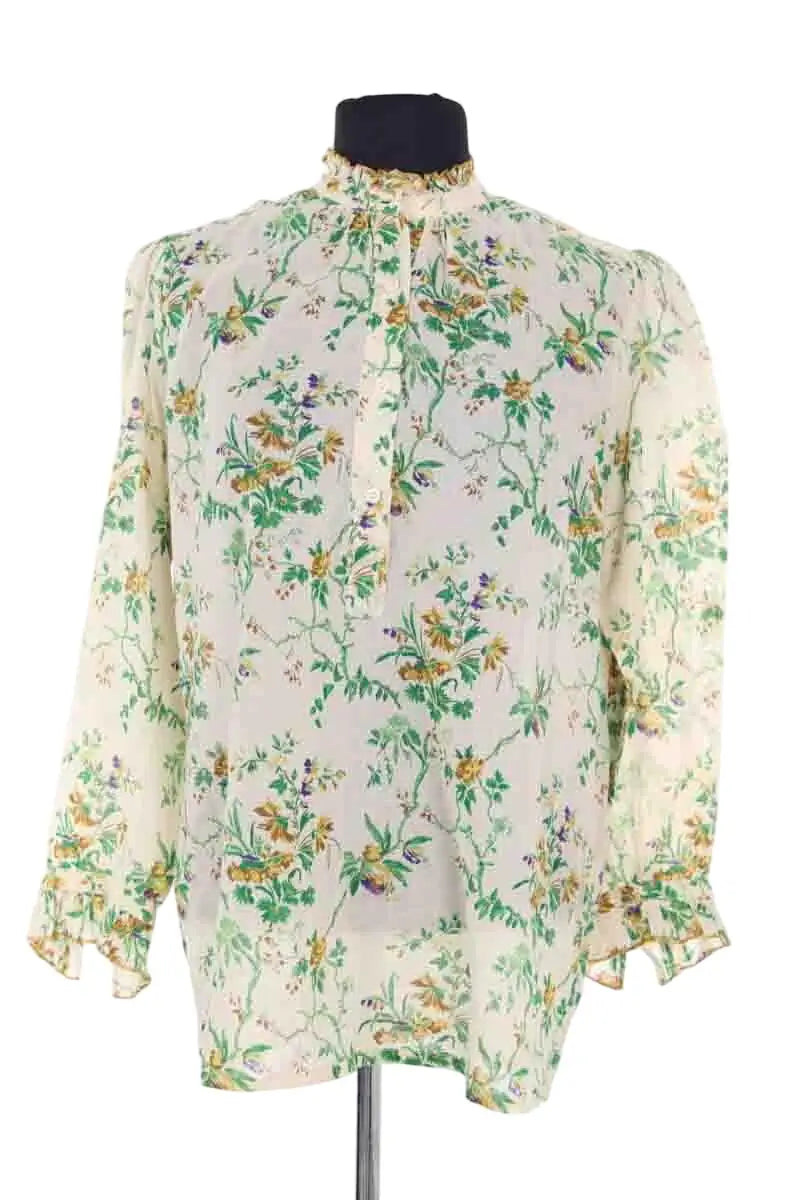 Tunique Soeur Vert en Coton, taille S - Seconde Main