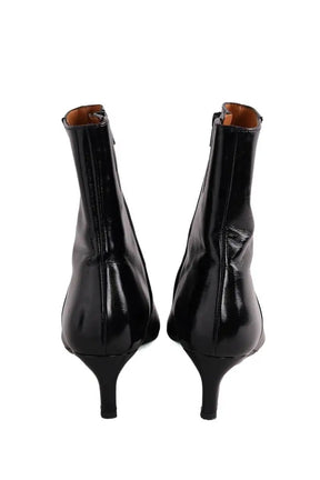 Boots Sézane Noir en Cuir