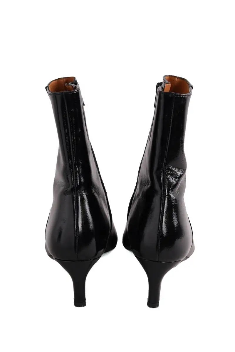 Boots Sézane Noir en Cuir