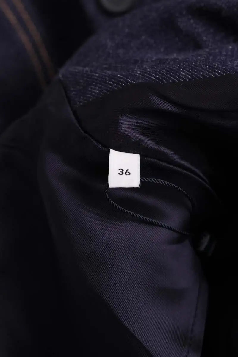 Blazer Claudie Pierlot Bleu en Coton