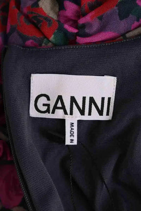 Robe Ganni Rose en Synthétique