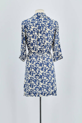 Robe Rouje  Bleu