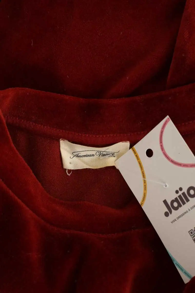 Twinset American Vintage Rouge en Coton
