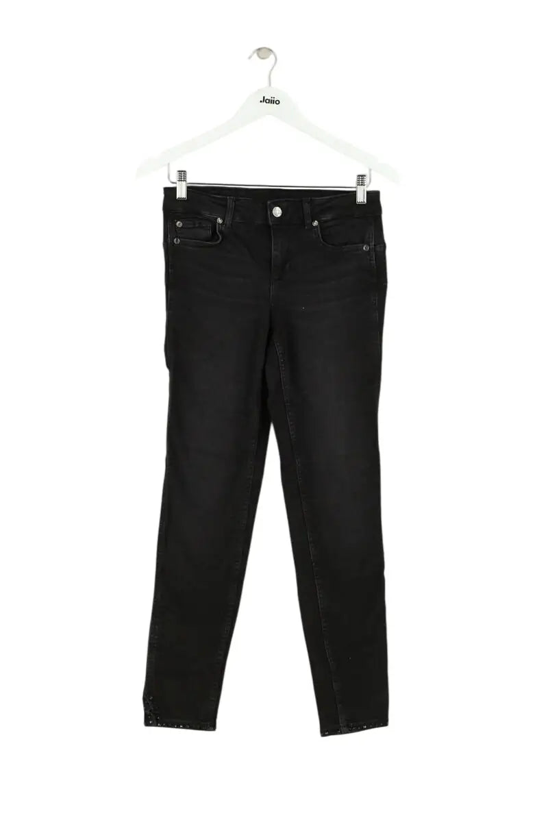 Jean slim Liu Jo Noir en Coton, taille M - Seconde Main