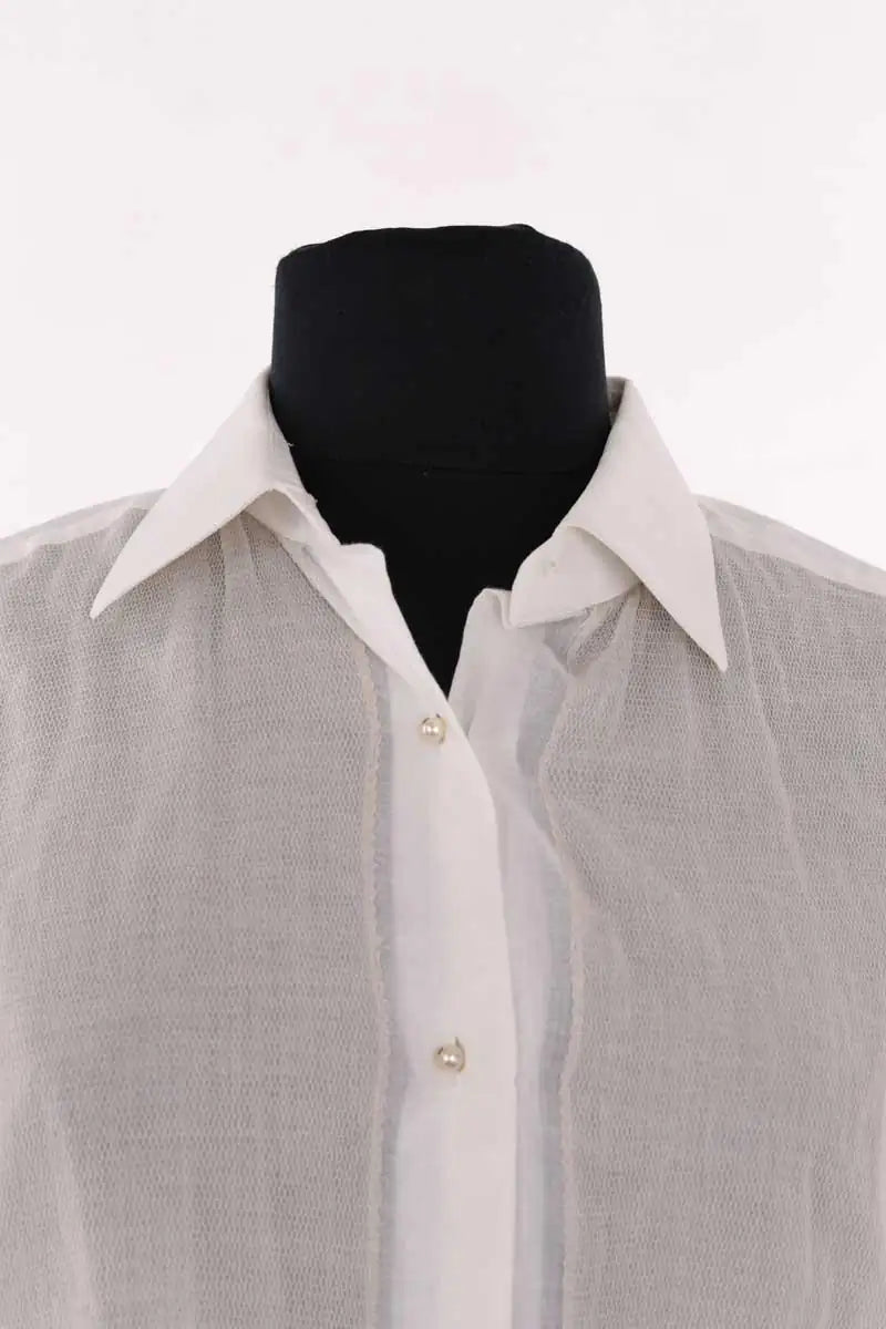 Chemise Lanvin Ecru en Coton