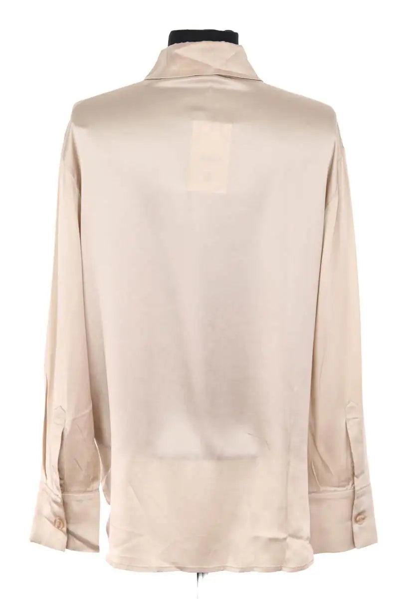 Chemise Max & Moi Beige en Soie