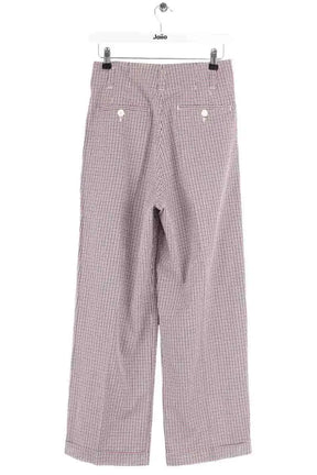 Pantalon large Momoni Marron en Coton
