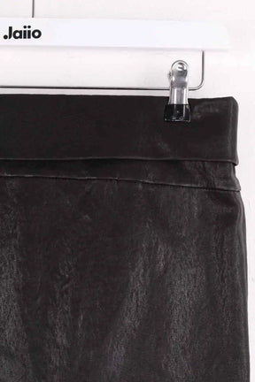 Mini jupe Isabel Marant Noir en Cuir