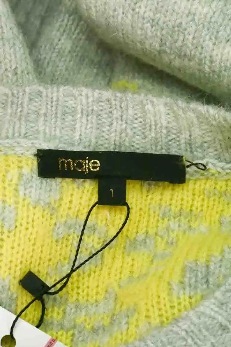 Pull Maje Gris en Synthétique