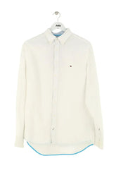 Chemise Tommy Hilfiger Blanc en Coton, taille S - Seconde Main