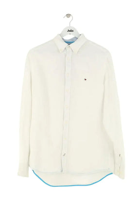 Chemise Tommy Hilfiger Blanc en Coton, taille S - Seconde Main