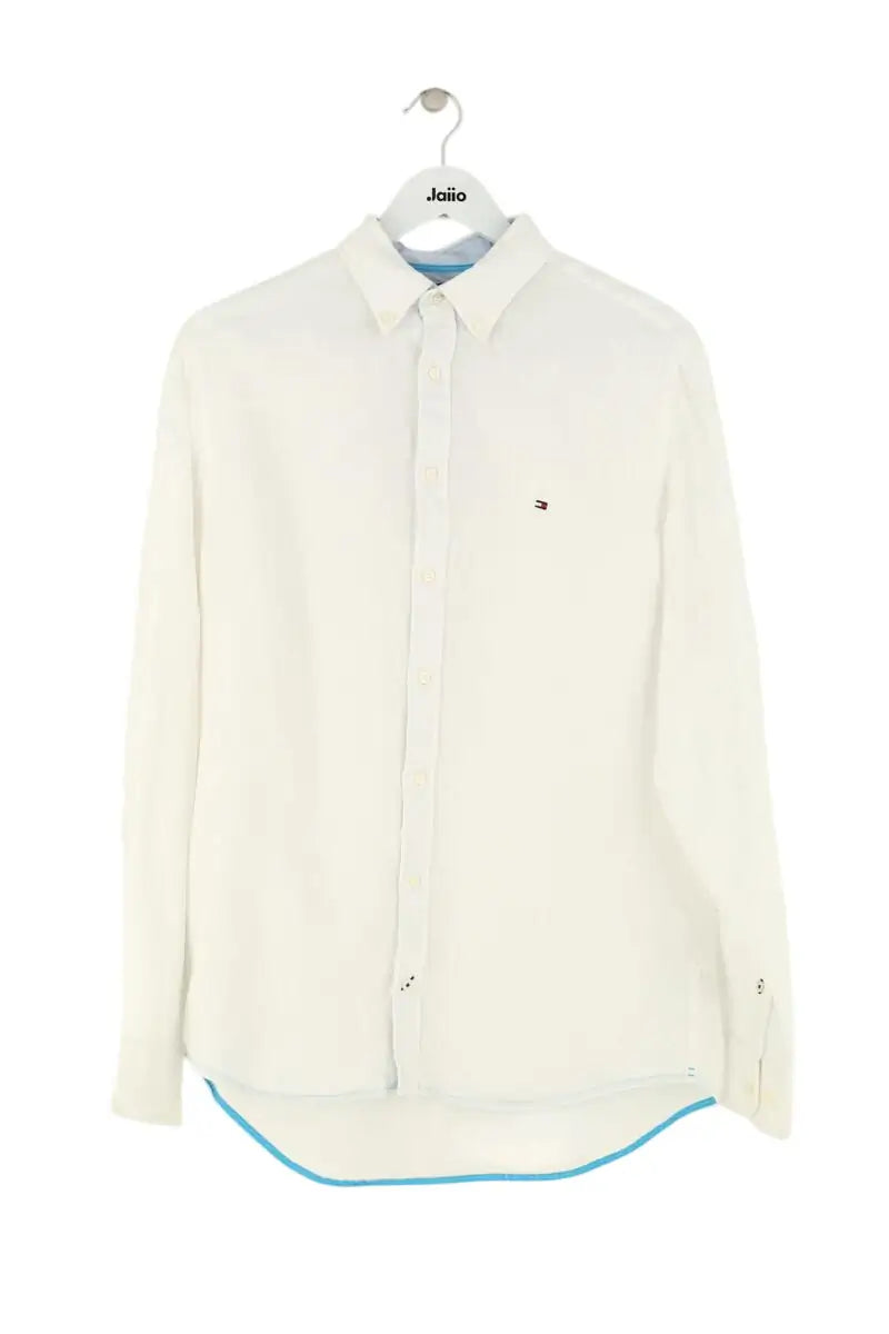 Chemise Tommy Hilfiger Blanc en Coton, taille S - Seconde Main