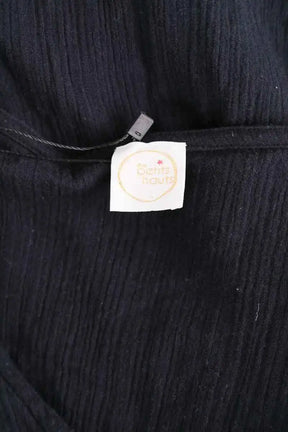 Robe Des Petits Hauts Noir en Coton