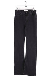 Jean droit Ba&Sh Noir en Coton, taille M - Seconde Main