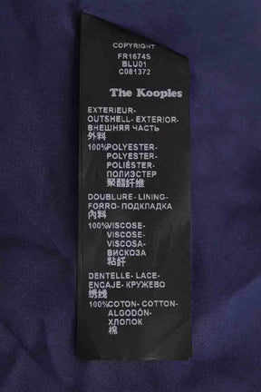 Robe The Kooples Marine en Synthétique