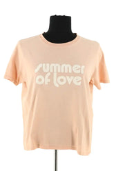 T-shirt Sézane Rose en Coton, taille S - Seconde Main