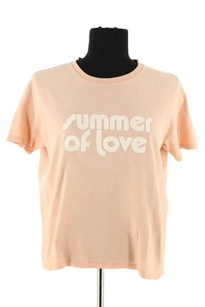 T-shirt Sézane Rose en Coton, taille S - Seconde Main
