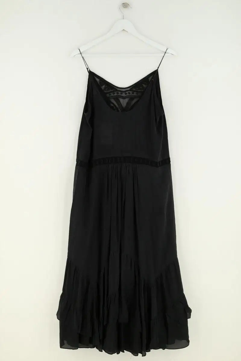 Robe Iro Cliff Noir en Soie