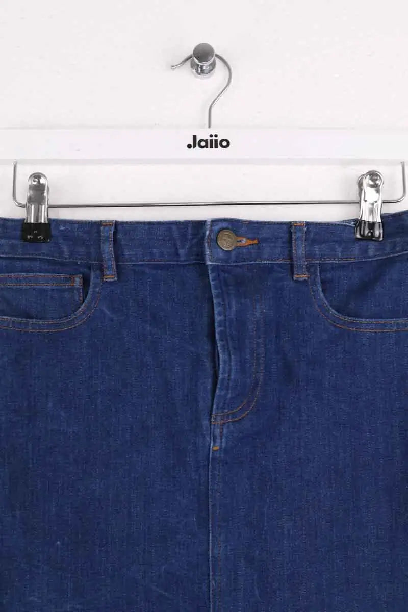 Mini jupe APC Bleu en Coton