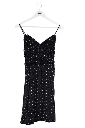 Robe Maje Noir en Viscose, taille M - Seconde Main