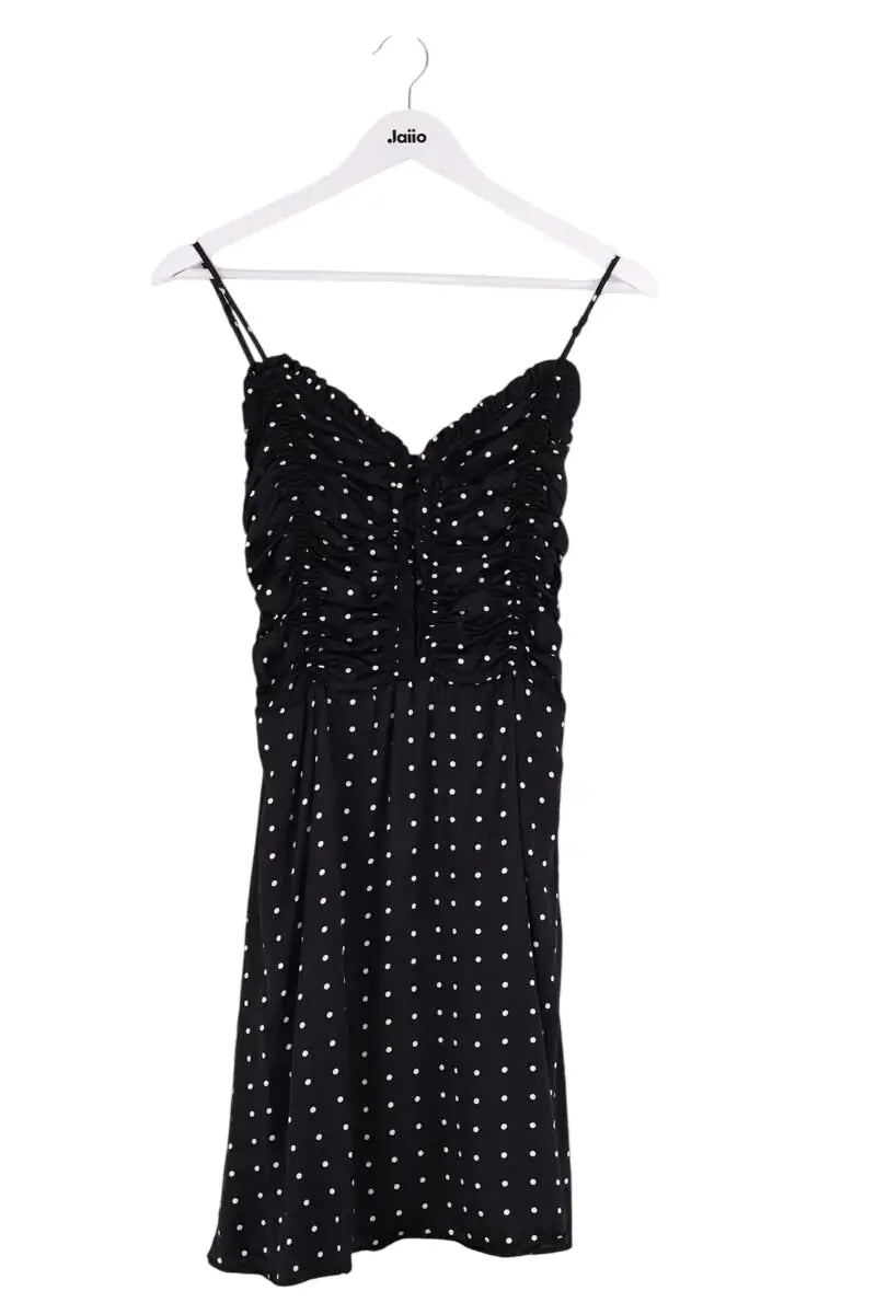Robe Maje Noir en Viscose, taille M - Seconde Main