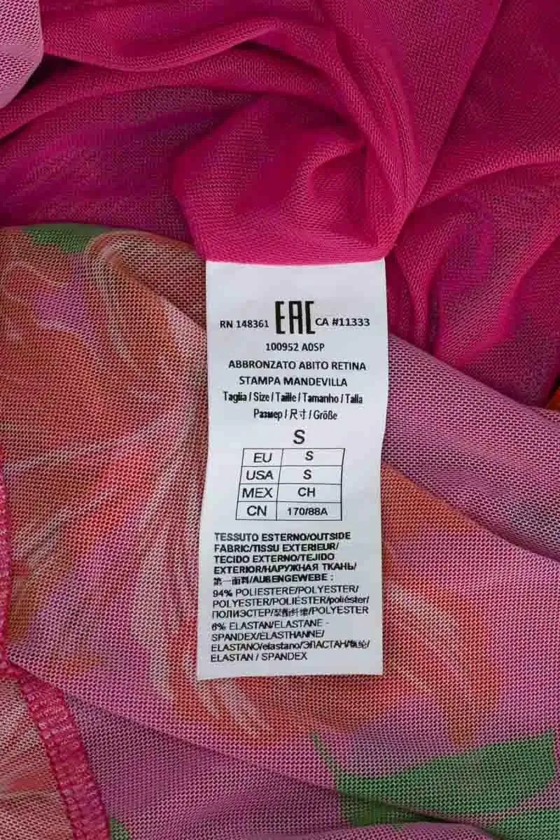 Robe Pinko Rose en Synthétique