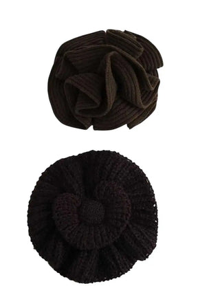 Lot de broche Sonia Rykiel Marron en Tissu - Seconde Main