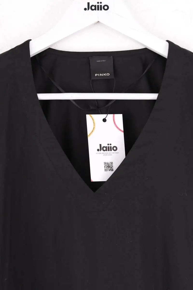 Blouse Pinko Noir en Coton