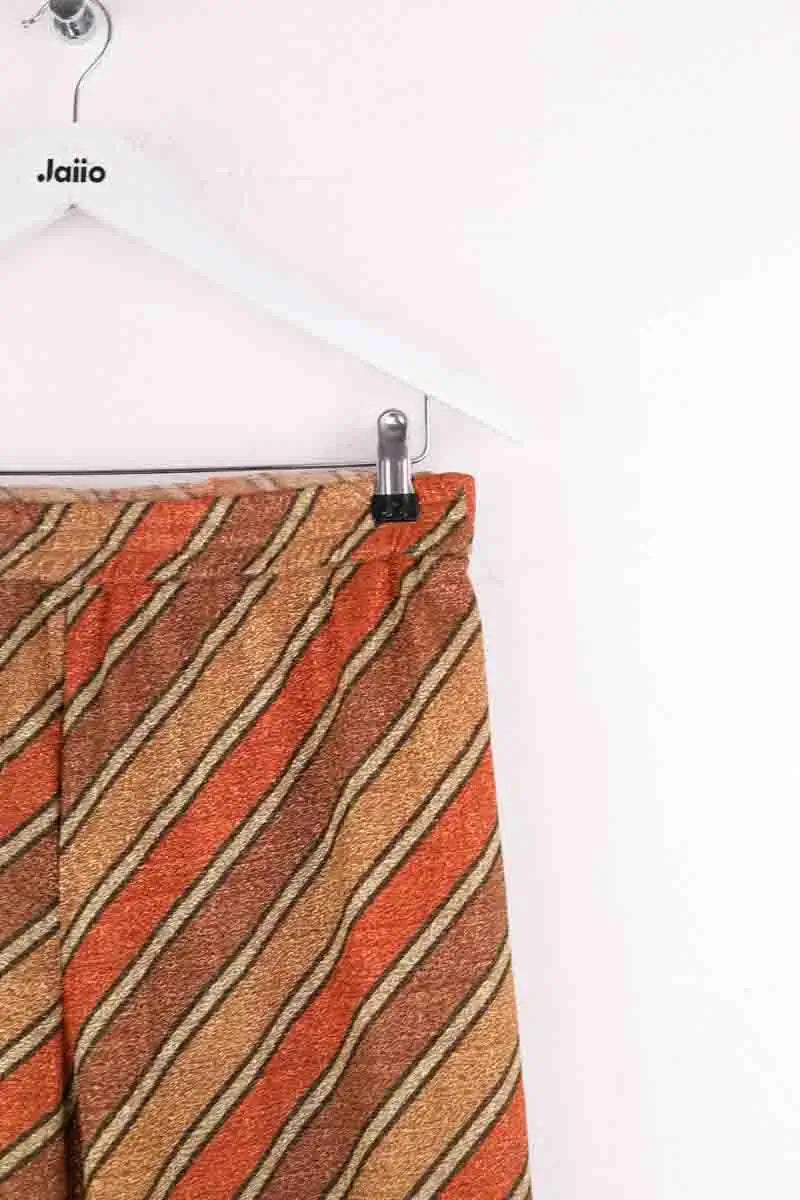 Pantalon Attic And Barn Marron en Synthétique