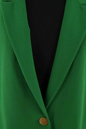 Manteau Make My Lemonade Vert en Synthétique