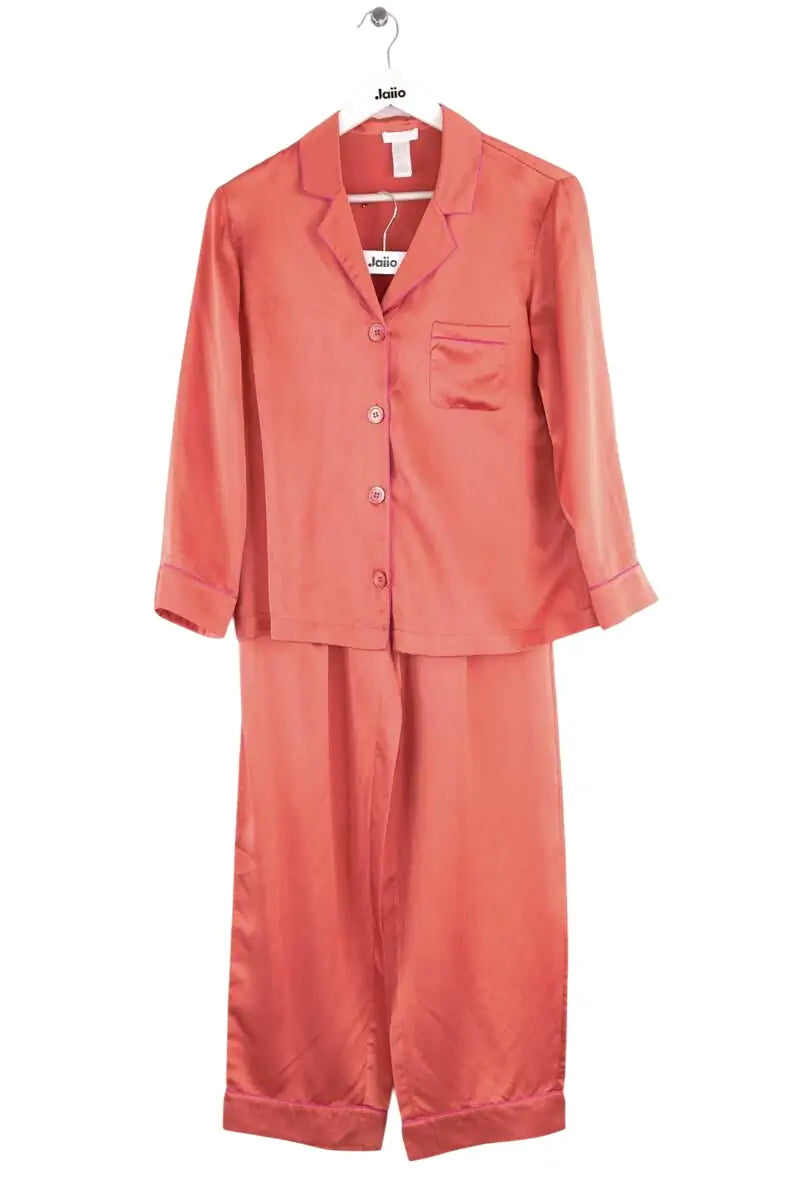 Pyjama Eres Orange en Soie, taille S - Seconde Main